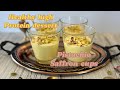 Healthy dessert recipe/pistachio saffron cups #cottagecheese #healthyrecipes #highprotein #pistashio