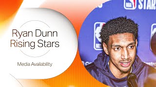 Ryan Dunn Rising Stars Media Availability | 2-14-25 | Phoenix Suns