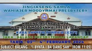 Jingrwai pdiang na ka balang Presbyterian Lapangap