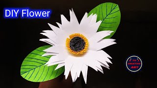 DIY || Origami Paper Flower | Easy Paper Flower For School | Awesome Paper Flower |Beautiful Flower