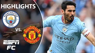 🚨 TREBLE LOADING?! 🚨 Manchester City vs. Manchester United | FA Cup Highlights | ESPN FC
