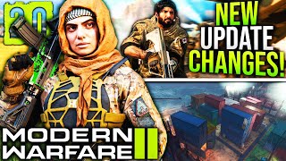 Modern Warfare 2: New GAMEPLAY UPDATE Patch Notes! (WARZONE 2 Mini Update)