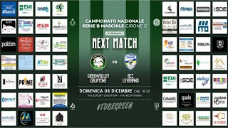 GREENVOLLEY GALATONE 🆚 BCC LEVERANO - 08/12/2024