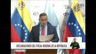 Fiscalía de Venezuela defiende cargos por \