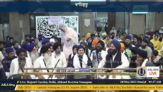 047 Delhi 27May2023 SatEve Rainsabai Keertan Bibi Simarjeet Kaur Jee Faridabad