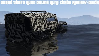 Grand Theft Auto Online RUNE Zhaba Review/Guide