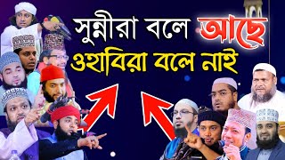 সুন্নীরা বলে আছে, ওহাবিরা বলে নাই। মুফতি বাইজিদ রাজা রজবী। 01830-958361। Mufti Bayzid Raza Rojobi।