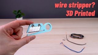 3D Printed - DIY Wire Stripping Tool - Thingiverse