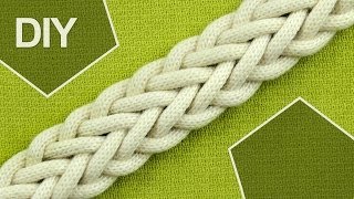 How to Make a 7-Strand Double Braid