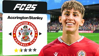 FC 25 ACCRINGTON STANLEY CAREER MODE - #3 YOUTH ACADEMY STAR