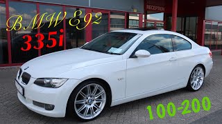 BMW E92 335i N54 | 100-200kmh | 830ps | (4,64s) Worldrecord - Weltrekord