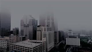 Foggy Day in Downtown Columbus