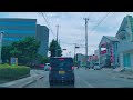 【車載動画】青森県八戸市 青葉から湊町を通って大久保まで　４k　ドライブ　東北　旅行 　東北旅行 　スマホ　date 2023 6 14 japan