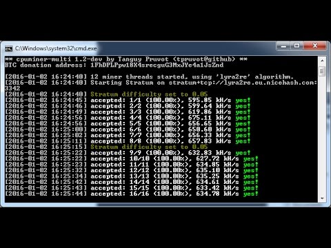 How to compile cpuminer with MinGW How to compile cpuminer with MinGW