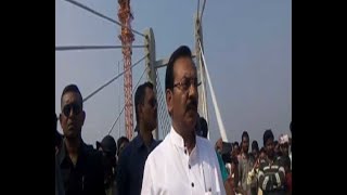 Bengal govt inaugurates bridge ahead of central minister