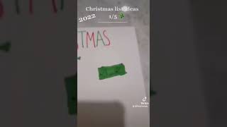 Christmas list ideas 2022