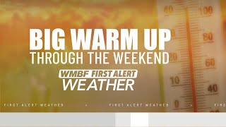 FIRST ALERT: Warm weekend with a touch of humidity, strong storms possible Monday
