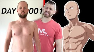 Trainer Reacts to YouTuber Doing 100 Days of One Punch Man Workout