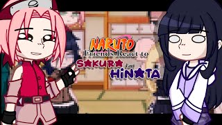 ||•Naruto Friends React to Sakura end Hinata•||×[🇧🇷🇺🇲🇪🇦🇯🇵]