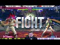 【直播录像】10月10日街霸6第2场：中国小孩嘉米vs日本翔！sf6 kakeru akuma vs xiaohai cammy