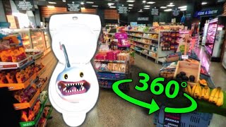 Skibidi Toilet Otamatone 360° - Supermarket #2 | VR 360° Experience 3