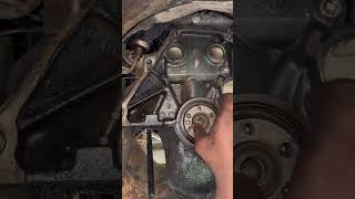 Replacing rear main seal #s10 #mechanic #seal #fixing #shorts #doityourself #transmission #tools