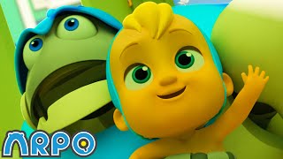 Beware Of The Bubbles Arpo The Robot Funny Kids Cartoons Full