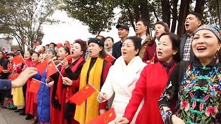 重庆九龙坡：我和我的祖国「快闪」︱Jiulongpo district, Chongqing city, China