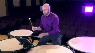 TMEA 2024-25 timpani etude, \