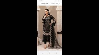 😍👑💥 New Tawakkal Shahid Luxury Chiffon Collection, 8,Suit In A Catalogue❣😍👑🤩