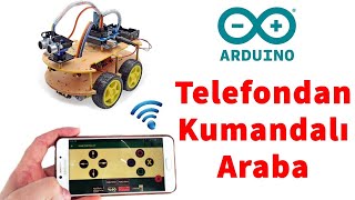 19- Arduino - Mblock5 Bluetooth (HC 06) Kontrollü Telefondan Kumandalı Robot Araba Detaylı Anlatım