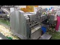 회전식 고속절단기_ 김치공장 설비_ 배추절단기_ 맛김치 커팅기_ cabbage high speed cutting machine_☎ 82 10 8567 5393