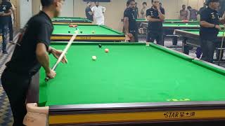 1st Century break by Ahsan Ramzan.IBSF world Snooker champion 🏆🇵🇰Massive 👍🏆🇵🇰Against Babar Masih