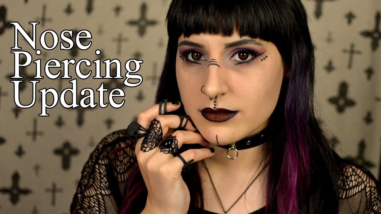 Nose Piercing Update Youtube
