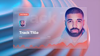 Aсryl 🫧 Music visualizer After Effects template | Audio spectrum template After Effects