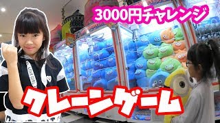 クレーンゲーム3000円チャレンジ★大物1発ゲット★にゃーにゃちゃんねるnya-nya channel