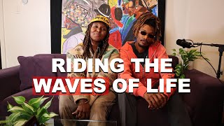 Post Modern Contemp. Artist | Riding the Waves of Life | Asante Malik