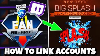 HOW TO LINK ROCKET LEAGUE ACCOUNT TO TWITCH | ROCKET LEAGUE TWITCH DROPS