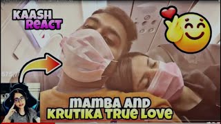 @KaashPlays  REACTION @Krutika Plays AND @8bitMAMBA TRUE LOVE BLOG @KaashPlays AND @officialscoutop