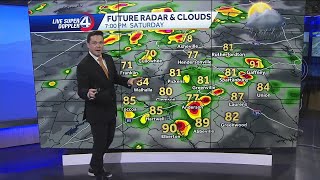 Videocast: Stormy Tonight, Dry Sunday