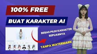 Beneran Gratis ! Buat Karakter AI sepuasnya di Website Ini - Cara Membuat Animasi Dengan AI