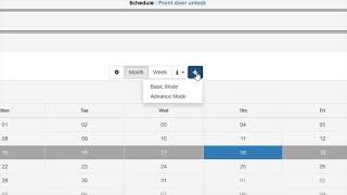 ATRIUM - How To Create a Door Unlock Schedule