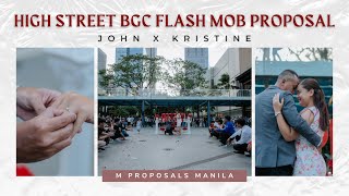 BGC Flash Mob Proposal | Wedding Proposal | M Proposals MNL | Manila, Philippines