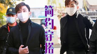 邓伦上新了故宫，全黑造型look，颜值高就是不一般