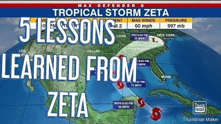 5 Lessons learned from hurricane Zeta: reasons to be a prepper