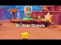 SpongeBob SquarePants: The Cosmic Shake - All Side Quests