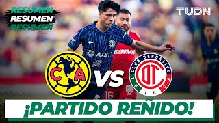 Resumen | América vs Toluca | Tour Águila 2023 | TUDN