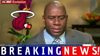 MY GOODNESS! LOOK WHAT MAGIC JOHNSON SAID ABOUT THE MIAMI HEAT! SHOCKED THE NBA! MIAMI HEAT NEWS!