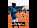 How to use your wrist correctly by Patrick Mouratoglou part 2 #PatrickMouratoglou #Tennis