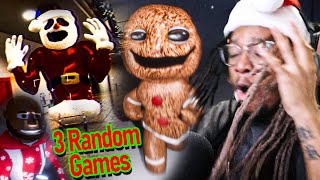 3 Random Christmas Horror Games